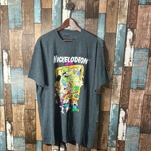 Nickelodeon Charcoal Graphic Tee